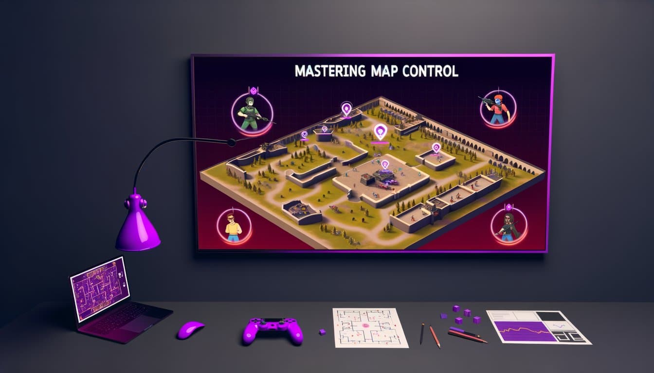 Mastering Map Control: How to Dominate Mid and Key Areas in Competitive Matches - Main Image