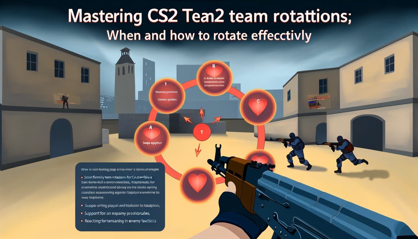 Mastering CS2 Team Rotations: When and How to Rotate Effectively - Main Image