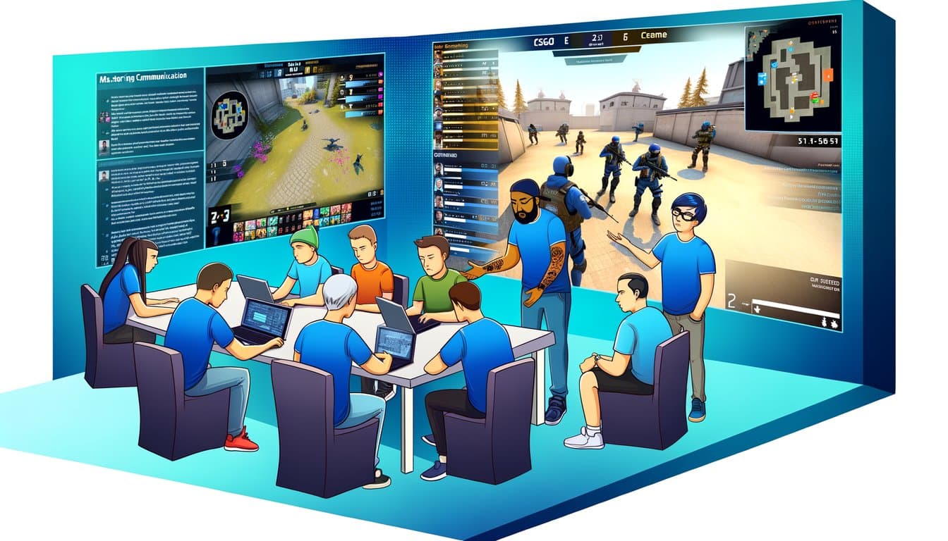 Mastering Communication: How to Effectively Coordinate with Your Team in CSGO - Main Image