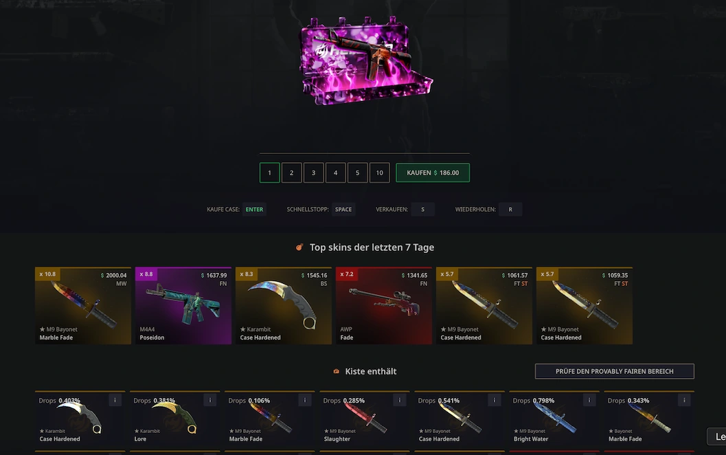 Hellcase Unboxing