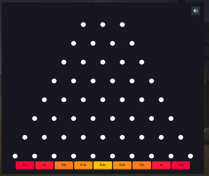 CS2 Plinko Board Example